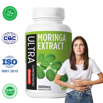 Factory Pure Moringa Capsules Support Immune Digestive Moringa Powder Capsules