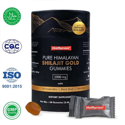 Shilajit Supplement Gummies Supports Muscle Recovery and Reduces Fatigue