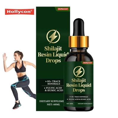 Supplier Shilajit Resin Liquid Drops Supports Optimal Health and Vitality