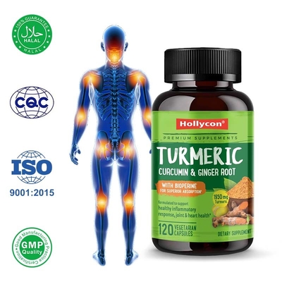 Manufacturer Turmeric Curcumin Capsules Enhances Joint Comfort and Mobility