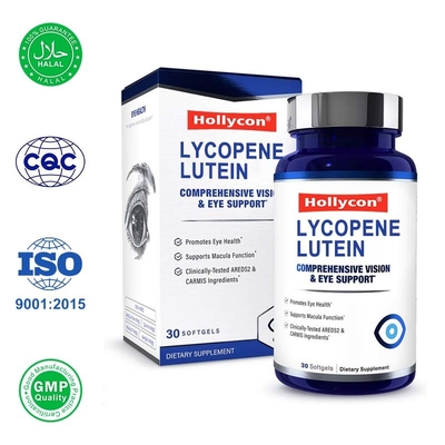Supplier Lutein Softgels Supports Eye Stamina and Clarity