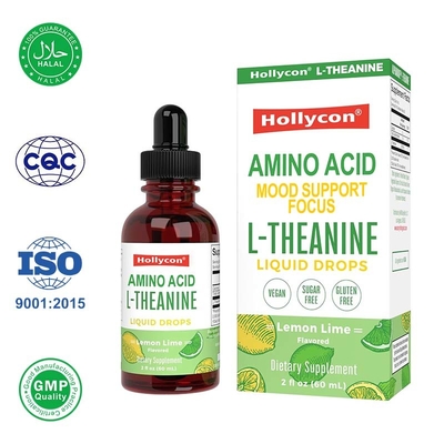 OEM L Theanine Liquid Drops Promotes Better Sleep and Stress Relief