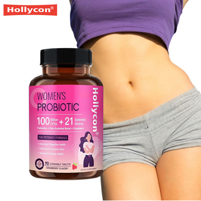 Womens Probiotics Tablets Boosts Vaginal Health And Urinary Tract Function