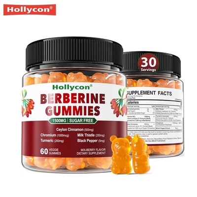 Factory Berberine Gummies Enhances Liver and Gastrointestinal health