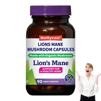 Manufacturer Wholesale Lion's Mane Capsules Promotes Healthy Mood