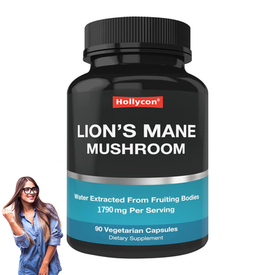 Wholesale OEM Lions Mane Mushroom Capsules Limit Stress and Boosts Energy