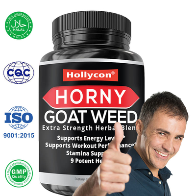 Wholesale Horny Goat Weed Capsules Boost Workout Performance Endurance Energy