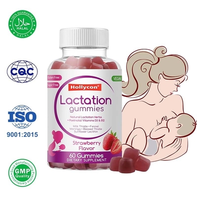 Wholesale Lactation Gummies Enriched with Essential Vitamins for Baby Growth