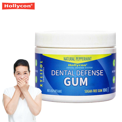 Factory Xylitol Chewing Gum Improves Oral Health by Preventing Cavities Fight Bad Breath