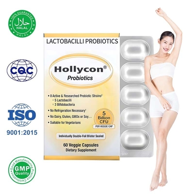 Lactobacilli Probiotics Capsules Promotes Gut And Digestive Health