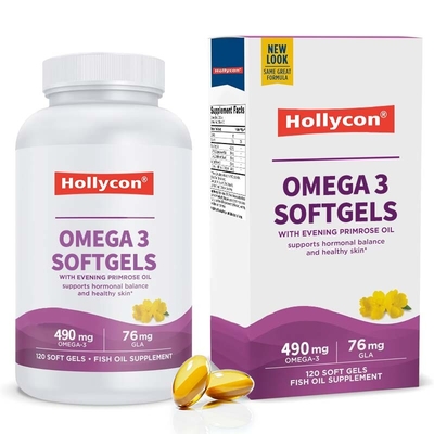 Omega3 Soft Capsules For Healthy Skin Hormonal Balance Optimal Wellness