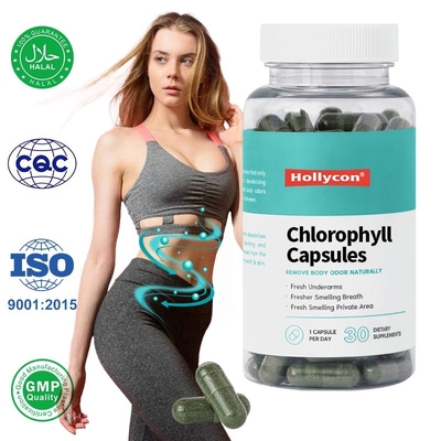 Chlorophyll Capsules For Detox Digestion Gut Health Skin Energy Booster