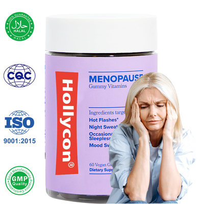 Factory Menopause Gummies Helps Alleviate Hot Flashes Night Sweats and Mood Swings