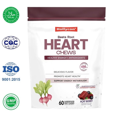 Suppiler Beets Chews Healthy Energy Supplement Promote Heart Health