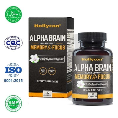 Supplier Brain Nootropic Capsules for Memory Mental Clarity and Cognitive Improvement
