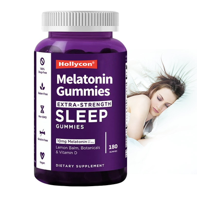 High Qunality OEM Melatonin Gummies Improve Sleep Energy Management