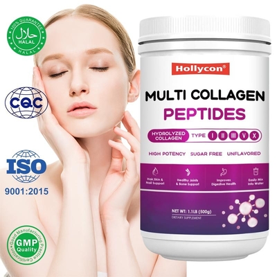 Wholesale Multi Collagen Peptides Powder Supports Skin Hair Nail & Joint