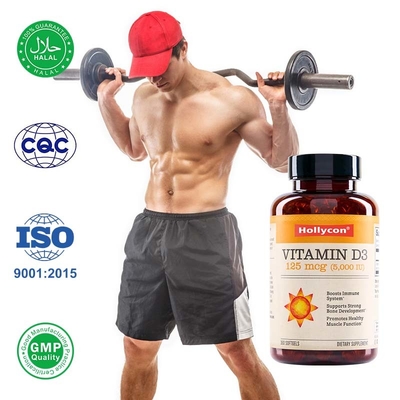 Private Label Vitamin Supplement Vitamin D3 K2 Support Healthy Muscle Function Immune