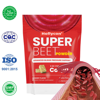 Wholesale Beet Root Gummies with CoQ10 Support Healthy Blood Pressure