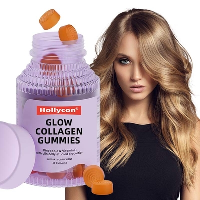 Hot Selling OEM Collagen Gummies for Thick Hair, Strong Nails & Healthy Skin