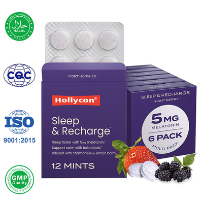 Supplier Sleep Mints Melatonin 5mg Calm Sleep Supplement Help Better Sleep