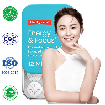 Factory Wholesale Energy Caffe Mints Vitamins Supplement Enhance Mental Clarity Stay Sharp