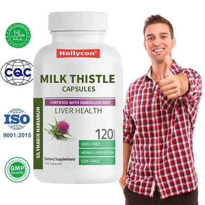 Factory Milk Thistle Capsules Liver Health Support Antioxidant Support And Detox