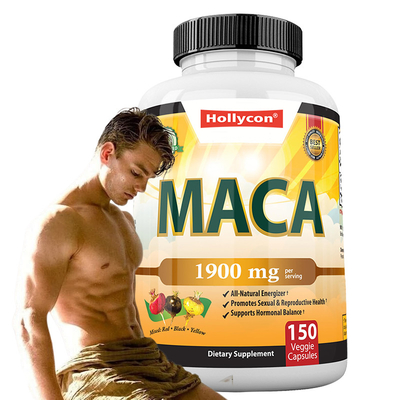 Maca Root Capsules Organic Maca Root Blend For Mood Support Maca Capsules