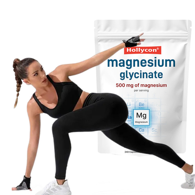 Magnesium Glycinate Capsules For Support Calmness Magnesium Capsules Muscle Relief
