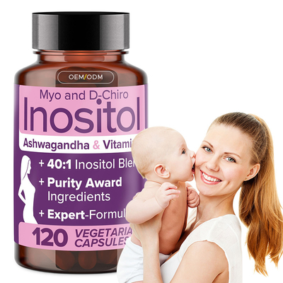 OEM Myo-Inositol And D-Chiro Inositol Supplement For Women Inositol Capsules