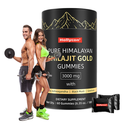 Pure Himalayan Shilajit Gummies 400mg Himalayan Shilajit Gummies For Boost Energy