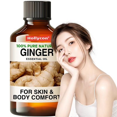 OEM Ginger Essential Oil For Soothes Tried Bodies Pure Natural Ginger Oil