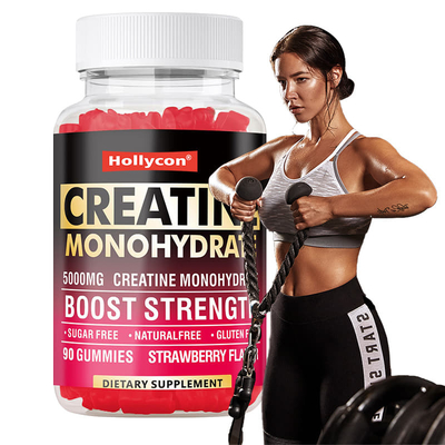 OEM Creatine Monohydrate Gummies For Muscle Strength Chewables Creatine Monohydrate