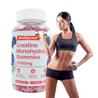 OEM Creatine Monohydrate Gummies For Muscle Strength Chewables Creatine Monohydrate