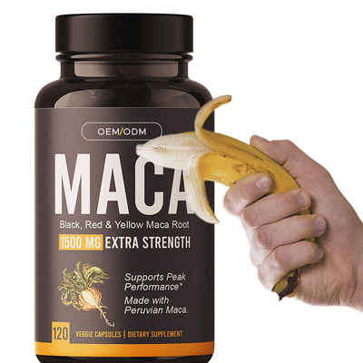 Maca Capsules Men Energy Capsules Herbal Supplement Maca Root Capsules For Man