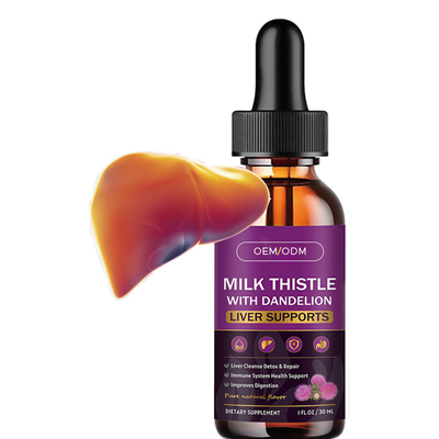 OEM Milk Thistle Oil Organic Milk Thistle Seed For Immune Support Milk Thistle Oil