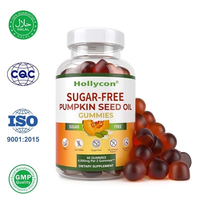 Sugar-Free Pumpkin Seed Oil Gummies For Hair Growth Pumpkin Seed Oil Gummies