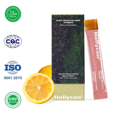 Vegan Collagen Jelly Sticks With Vitamin D3 400IU For Supports Healthy Bones