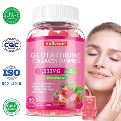 OEM Glutathione Collagen Gummies Supplement For Skin Whitening Glutathione Collagen Gummies