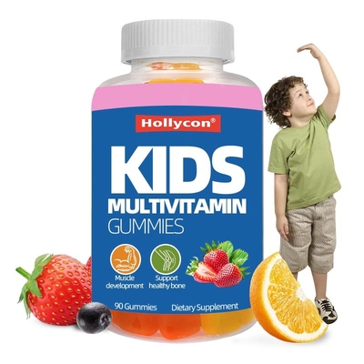 OEM Multivitamin Gummies With Vitamin D For Bone Muscle & Immune Support Chewable Vitamins Gummies Kids Multivitamin Gummies