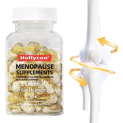 Omega-3 Menopause Supplements for Heart and Bone Support 60 Softgels