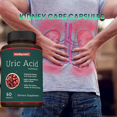 Kidney Care Capsules for Uric Acid Support and Joint Comfort