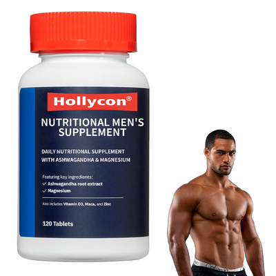 OEM Men Supplement with Ashwagandha Magnesium 120 PCS per Bottle