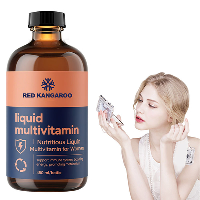 450ml Liquid Multivitamin for Women with Zinc Selenium - Fruit Flavor