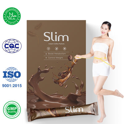 Private Label Boost Metabolism Garcinia Cambogia Arabica Coffee Slimming Supplement Diet Support Slim Instant Coffee Packets
