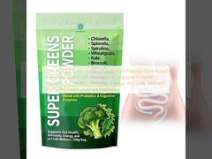 OEM / ODM Super Greens Powder | All-Natural Plant-Based Superfood Blend with Probiotics & Digestive Enzymes | Supports Gut Health, Immunity, Energy, and Daily Wellness No Added Sugar , custom Formula